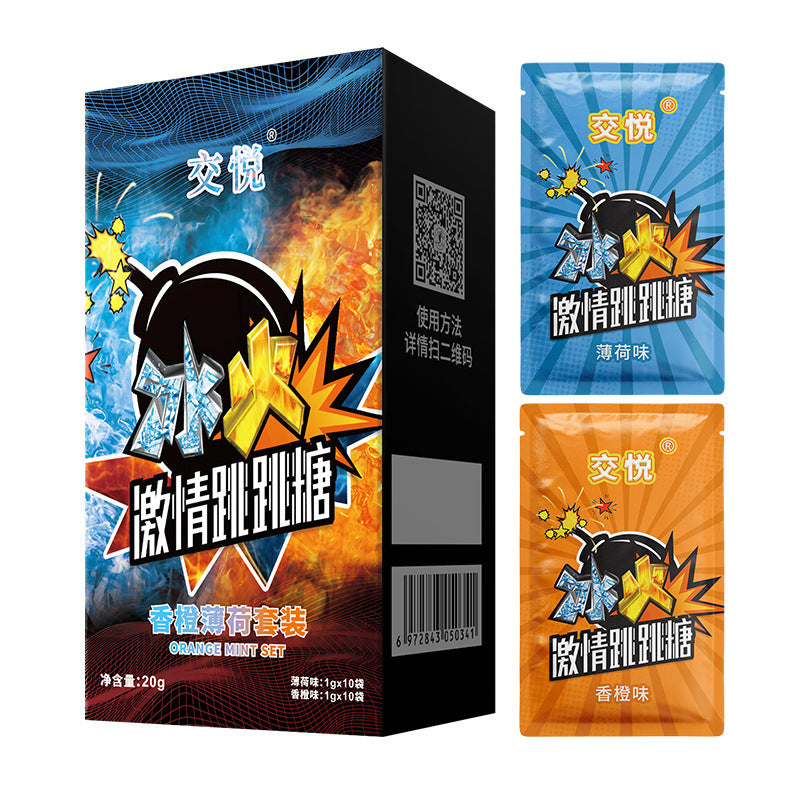 夫妻情侣交悦跳跳糖情趣SPA跳跳糖桑拿足浴会所技师成人酒店用品