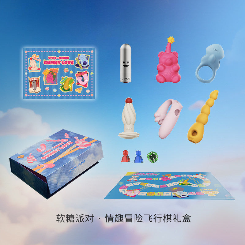成人sm软糖派对礼盒套装情趣用品道具玩具跳蛋肛塞震动棒情侣游戏