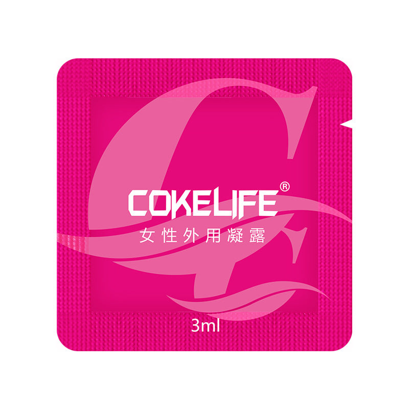 跨境cokelife情趣用品单包液女性快感凝露成人情趣用品 3000包/箱